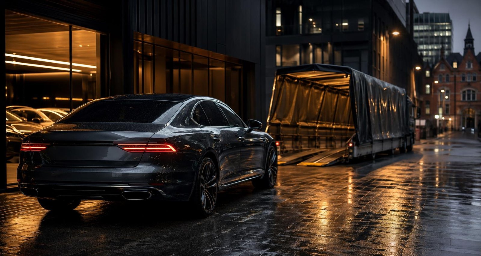 Luxury vehicle delivery in Manchester