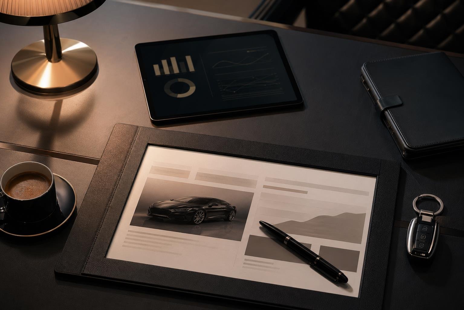 Luxury automotive finance consultation