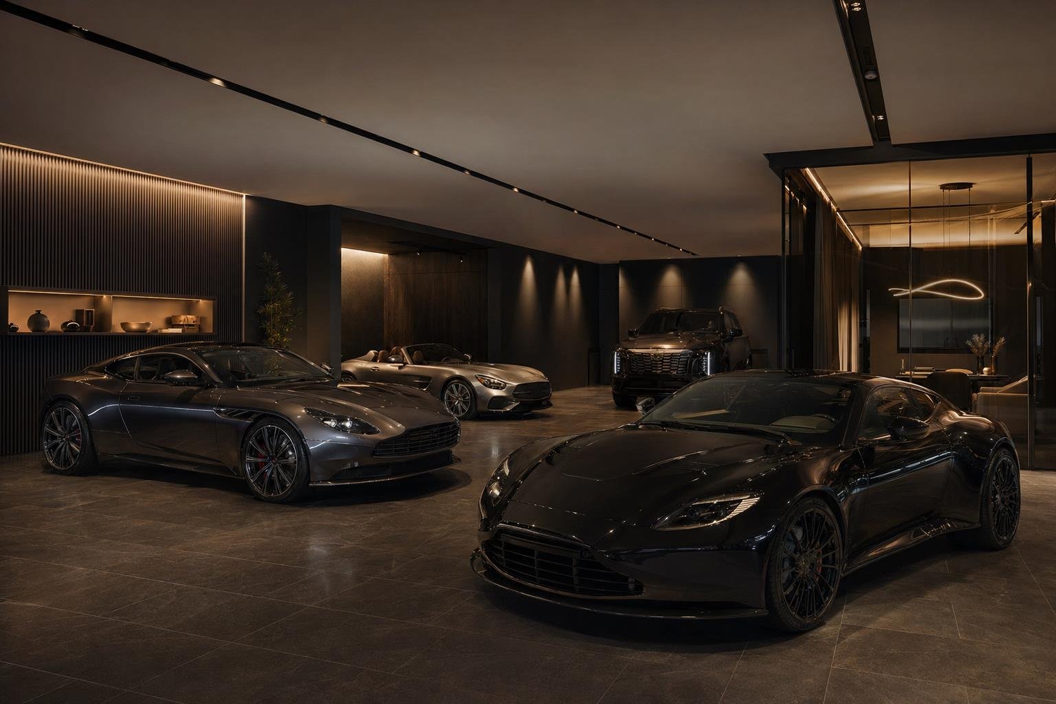 Private luxury vehicle showroom